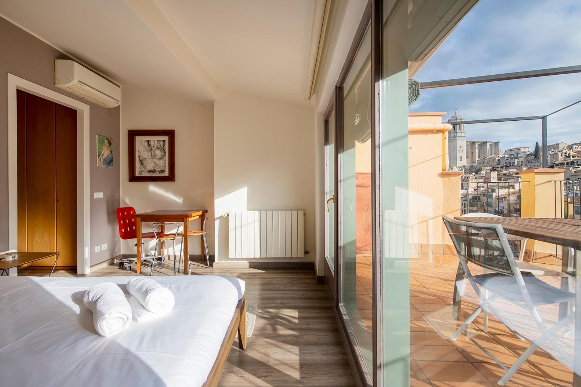 Sleep & Stay Luxury Top Floor Apt With Terrace Girona Eksteriør bilde